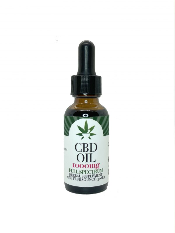 Full Spectrum CBD Oil 1000mg 30ml