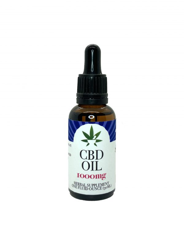 CBD Isolate 1000mg Tincture 30ml