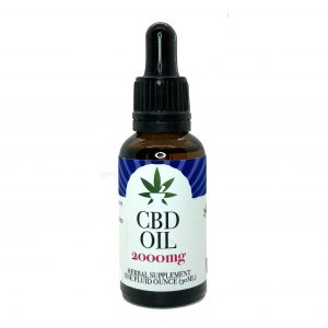 CBD Isolate 2000mg Tincture 30ml