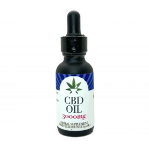 CBD Isolate 3000mg Tincture 30ml
