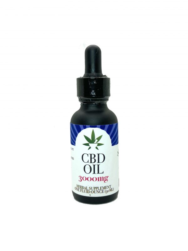 CBD Isolate 3000mg Tincture 30ml