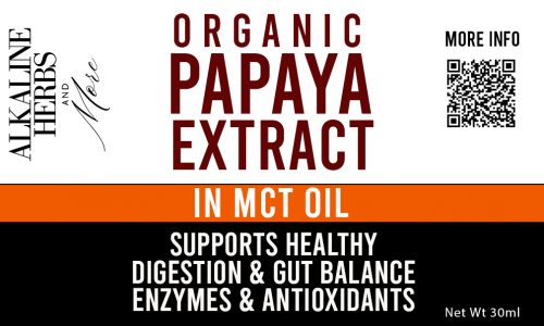 Organic Papaya Extract in MCT Oil 30ml