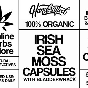 Irish Sea Moss & Bladderwrack 28 Capsules
