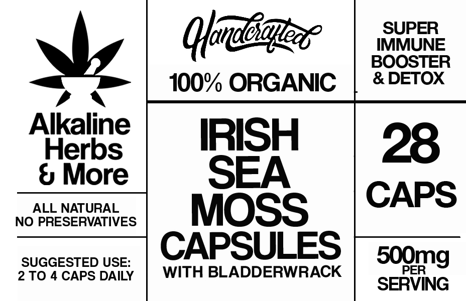 Irish Sea Moss & Bladderwrack 28 Capsules