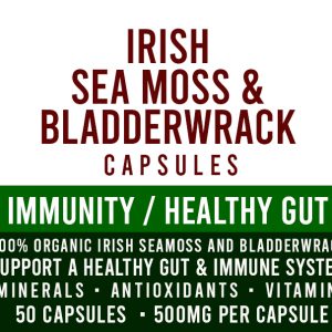 Irish Sea Moss & Bladderwrack 50 Capsules