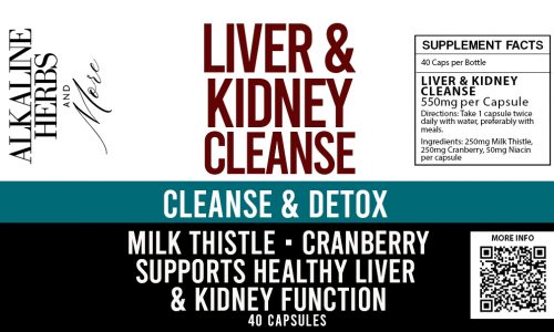 Liver and Kidney Cleanse