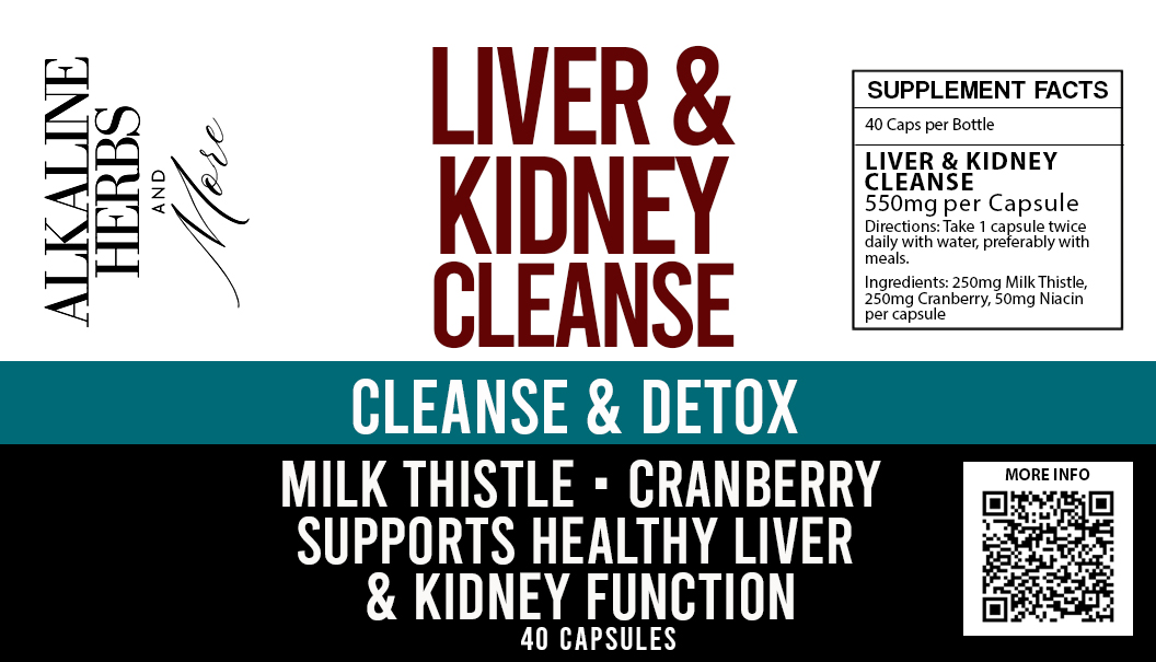 Liver and Kidney Cleanse