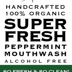 Super Fresh Peppermint Mouthwash 16oz