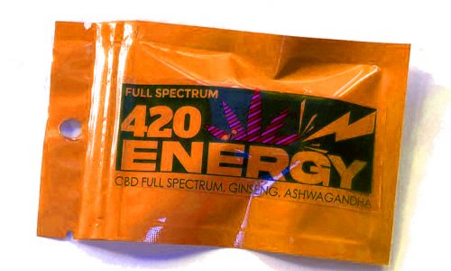 420 Energy Capsules CBD Isolate 2 Servings Quick Pack