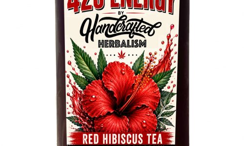 420 Energy Drink - Hibiscus, CBD, Ashwagandha, Ginseng, Agave
