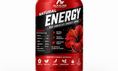 Natural Energy - Hibiscus & Green Tea, Ashwagandha